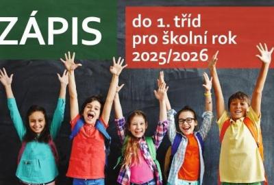 Zápis do 1. třídy pro školní rok 2025/2026